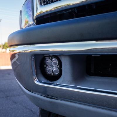 94-02 RAM 1500/2500/3500 Fog Light Mount - Chrome Bumper SDHQ Offroad