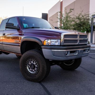 94-02 RAM 1500/2500/3500 Fog Light Mount - Chrome Bumper SDHQ Offroad