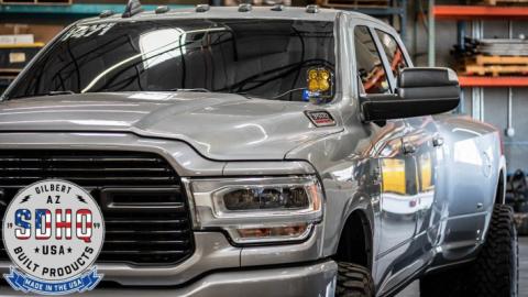 19-Present Ram 2500/3500 A Pillar Mounts SDHQ Offroad