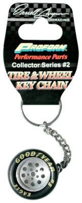Keychain Tire and Wheel Model One Clipstrip Containing 12 Pieces Proform
