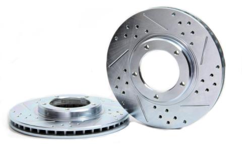 Brake Rotor 10.00 Inch Front 95-04 Toyota Tacoma BAER Sport