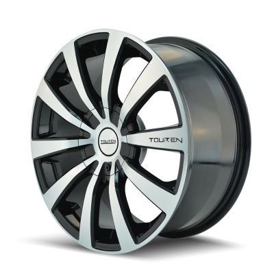 Touren Wheels TR3 3130 Gloss Black Machined 20X8.5 5-112/5-115 40MM 72.62MM