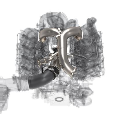 20-25 Ford 6.7L Power Stroke Zilla Intake Manifold and Turbo Inlet Kit-Polished Pacific Performance Engineering