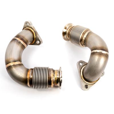 11-14 Pickup/11-16 Chassis Cab Ford 6.7L Power Stroke High-Flow Up-Pipes-Stainless Steel Pacific Performance Engineering