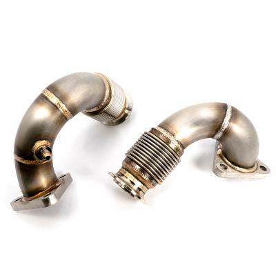 11-14 Pickup/11-16 Chassis Cab Ford 6.7L Power Stroke High-Flow Up-Pipes-Stainless Steel Pacific Performance Engineering