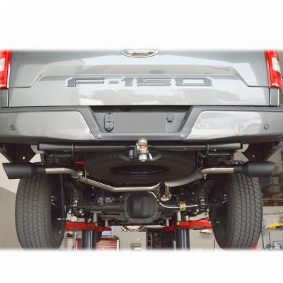 Exhaust Cat Back Ford F150 (2009-2014) Polish Tube Black Tips