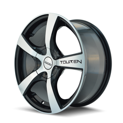 Touren Wheels TR9 3190 Gloss Black Machined 22X9 5-114.3/5-120 40MM 74.1MM