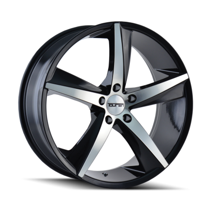 Touren Wheels TR72 3272 Gloss Black Machined 17X7.5 5-114.3 40MM 72.62MM