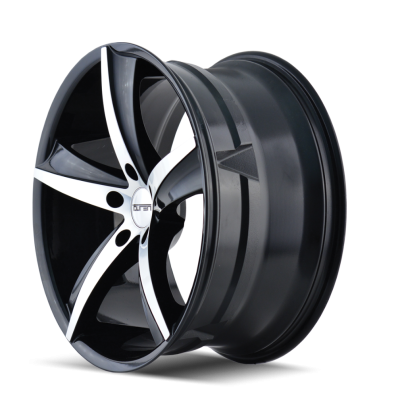 Touren Wheels TR72 3272 Gloss Black Machined 17X7.5 5-114.3 40MM 72.62MM