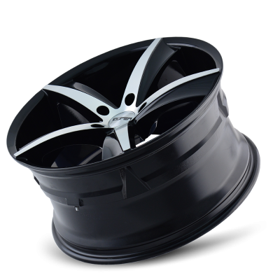 Touren Wheels TR72 3272 Gloss Black Machined 17X7.5 5-114.3 40MM 72.62MM