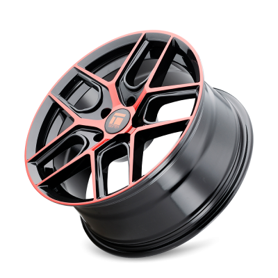 Touren Wheels TR79 3279 Gloss Black Machined With Red 20X9 5-112 35MM 66.56MM