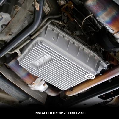 Ford 6R80 Deep Transmission Pan 2015-2017 Ford F-150 Black PPE Diesel