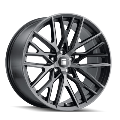 Touren Wheels TR91 3291 Matte Black Brushed With Dark Tint 18X8 5-108 35MM 63.5MM