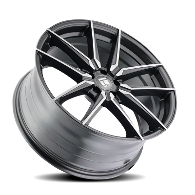 Touren Wheels TR94 3294 Gloss Graphite Brushed With Dark Tint 19X8.5 5-112 35MM 66.6MM
