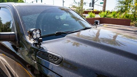 19-Present Ram 1500 A Pillar Mounts Non-TRX SDHQ Offroad