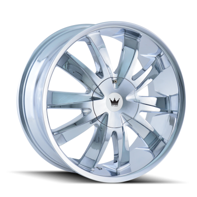 Cast Aluminum Wheels Edge 337 CH 22x8.5 Chrome 5 On 108/5 On 114.3 Bolt Pattern 35 Offset Mazzi Wheels