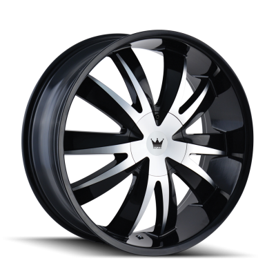 Cast Aluminum Wheels Edge 337 GBM 20x8.5 Machined Face Gloss Black 5 On 108/5 On 114.3 Bolt Pattern 35 Offset Mazzi Wheels