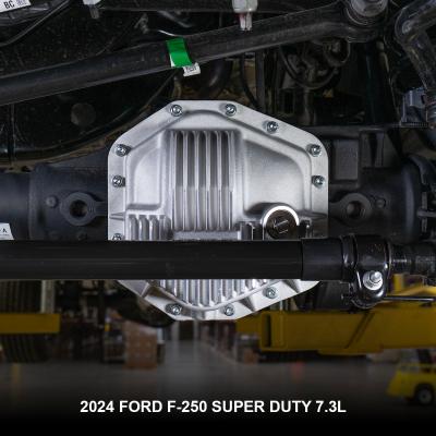 23-25 Ford Super Duty Dana M235 -14 Bolt Heavy-Duty Cast Aluminum Front Differential Cover Black Pacific Performance Engineering