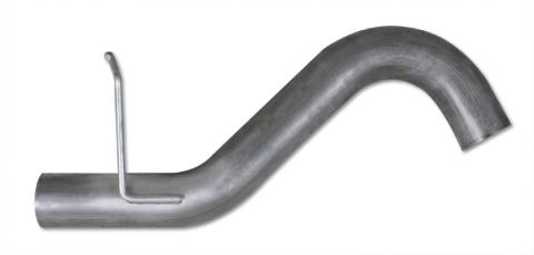 Exhaust Pipe 4 Inch 07.5-10 Silverado/Sierra 2500/3500 Diesel First Section Pass Steel Exhaust Tail Pipe Diamond Eye