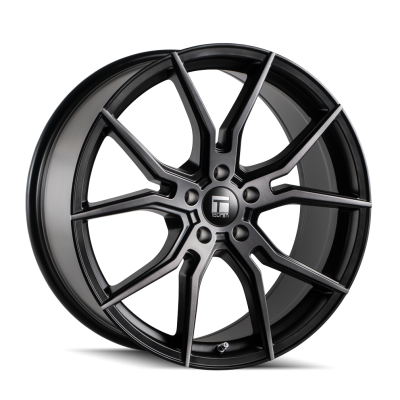 Touren Wheels TF01 3501 Matte Black Brushed With Dark17X7.5 5-100 40MM 56.1MM