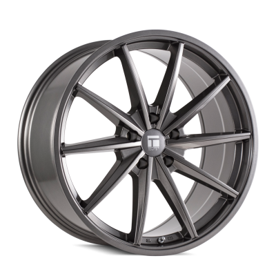 Touren Wheels TF02 3502 Gloss Graphite 20X10 5-112 40MM 66.56MM