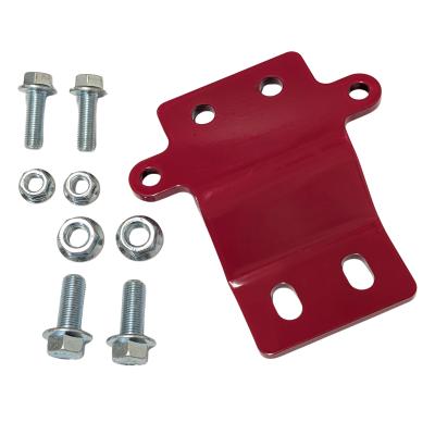 98-02 F-Body 4L80 and 4L85 Transmission Crossmember Bracket Red J&amp;M Products