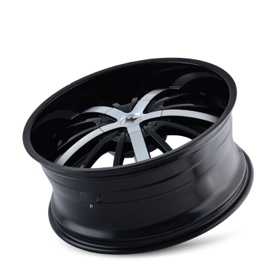 Cast Aluminum Wheels Essence 364 GBM 24x9.5 Gloss Black 5 On 115/5 On 120 Bolt Pattern 18 Offset Mazzi Wheels