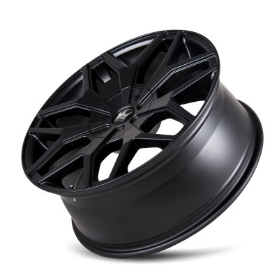 Cast Aluminum Wheels Profile 367 MB 24x9.5 Matte Black 5 On 115/5 On 120 Bolt Pattern 18 Offset Mazzi Wheels