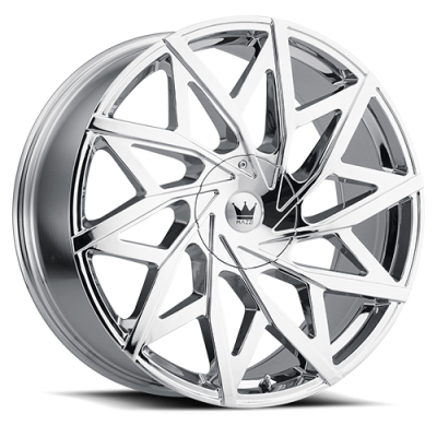Cast Aluminum Wheels Big Easy 372 CH 22x9.5 Chrome 6 On 135/6 On 139.7 Bolt Pattern 30 Offset Mazzi Wheels