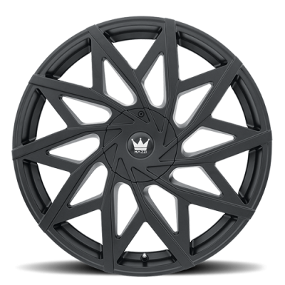 Cast Aluminum Wheels Big Easy 372 MB 18x8 Matte Black 5 On 108/5 On 114.3 Bolt Pattern 35 Offset Mazzi Wheels