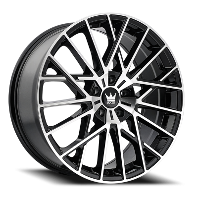 Cast Aluminum Wheels Jinx 378 18x8 Machined Black 5 On 108 Bolt Pattern 40 Offset Mazzi Wheels