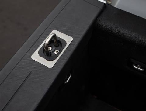 Gunmetal Flush Fit Retractable Tie-Down Anchors 2014 + Silverado/Sierra 1500/2500/3500 Bullring