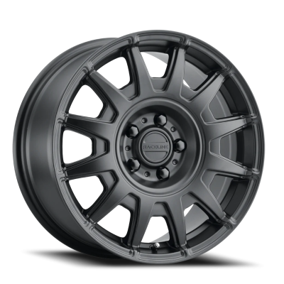 Aluminum Wheels 18x8 Aero 401B Satin Black Multi Spoke 40 Offset 5 on 100 Bolt Pattern 72.62 Bore Raceline