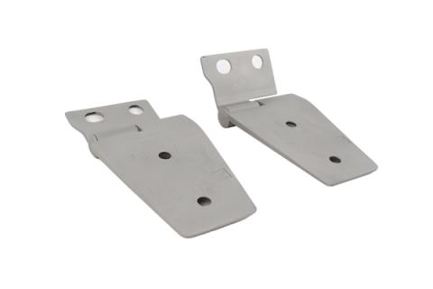 Jeep JK Hood Hinge Pair 07-18 Wrangler JK Bare Grey Kentrol