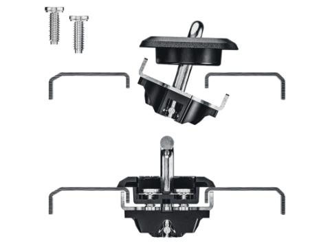 Stainless Steel Flush Fit Retractable Tie-Down Anchors 1995+ Dodge RAM 1500/2500/3500 with Dually Bed Bullring