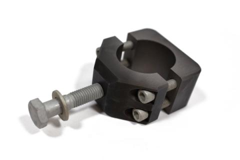 Jeep Single Post Stabilzer Bracket 1 3/4 Aluminum Yeti XD For 07-24 Wrangler JK/JL/Gladiator Steer Smarts