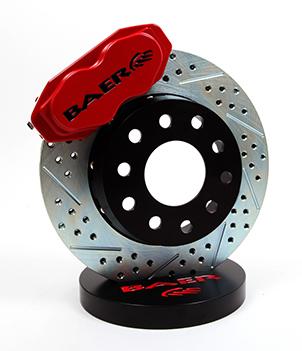 Brake System 11.625 Inch Front SS4+ Deep Stage Drag Race Clear BAER Brakes