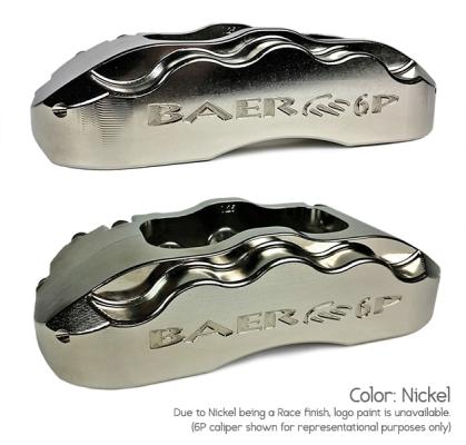 Brake System 11.625 Inch Front SS4+ Deep Stage Drag Race Clear BAER Brakes