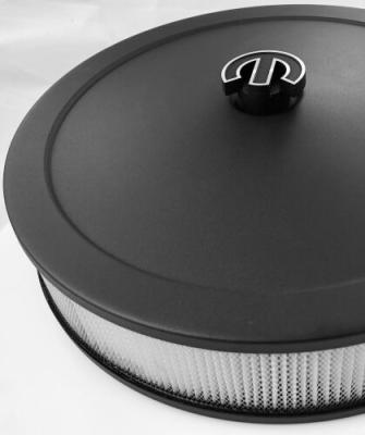 Deluxe Air Cleaner Center Nut MOPAR Omega Style Black Crinkle Proform