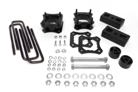 Tundra 2.5-3.0 Inch Leveling Lift Kit for 07-22 Tundra 4WD Includes Front Spacers 1.5 Inch Rear Blocks Southern Truck Lifts