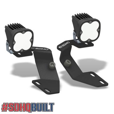 03-23 Toyota 4Runner SDHQ Built A-Pillar Light Mounts SDHQ Offroad