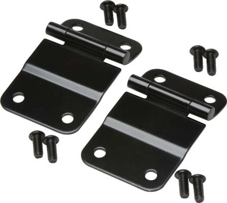 Jeep CJ Tailgate Hinge Pair 76-86 CJ7 Powdercoat Black Kentrol