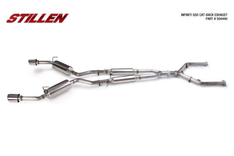 Infiniti Q50 3.7L Stainless Steel Cat-Back Exhaust System For 14-15 Infiniti Q50 Stillen