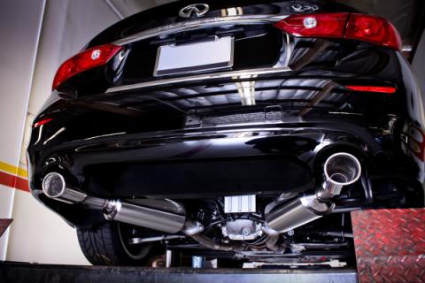 Infiniti Q50 3.7L Stainless Steel Cat-Back Exhaust System For 14-15 Infiniti Q50 Stillen