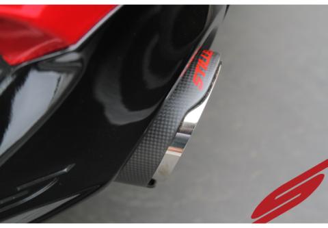 Infiniti Q60 3.0t Cat-Back Exhaust System Carbon Tips 17-21 Infiniti Q60 3.0t Stillen