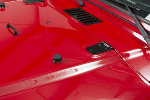 Jeep TJ Hood Kit 98-06 Wrangler TJ Powdercoat Black Kentrol