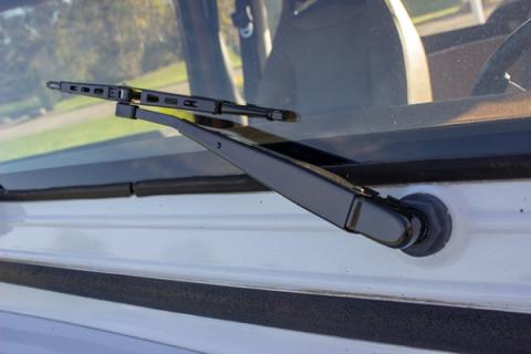 Jeep YJ Windshield Wiper Arms Pair 87-95 Wrangler TJ Powdercoat Black Kentrol