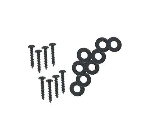 Jeep JK Euro Headlight Guards Pair  07-18 Wrangler JK Powdercoat Black Kentrol