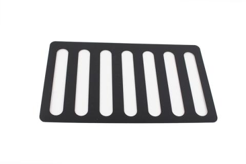 Jeep JK Hood Vent 07-18 Wrangler JK Powdercoat Black Kentrol