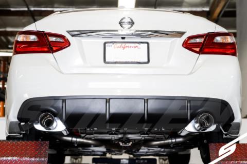 Nissan Altima Stainless Steel Axle-Back Exhaust System For 16-18 Nissan Altima 3.5 &amp; 2.5 Sedan Stillen